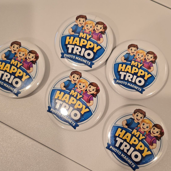 NFC Magic Photo Magnets — Tap to Reveal Video Message Gift Set