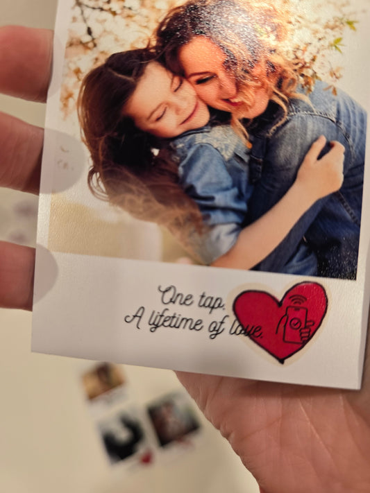 👨‍👧‍👦 Personalized Father’s Day Photo Magnets -Set of 6