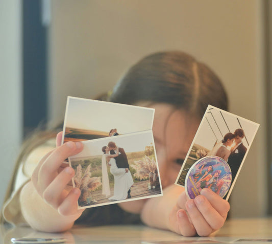 Custom Photo Magnets Set of 9 — Personalized Fridge Magnets
